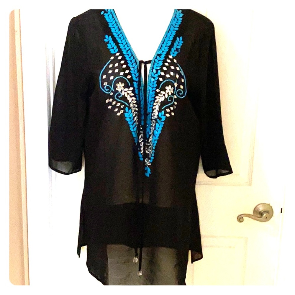 Sheer Cover-Up or Top by Spiaggia Dolce